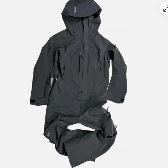 Arc’teryx Women’s L Incendia One Piece Gray Goretex Arcteryx - Picture 2 of 4